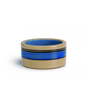 Levně Beeztees Miska pro kočky STRIPES modrá 11,5cm