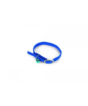 Levně Beeztees Obojek pro kočky nylonový modrý 6-29cm x 10mm