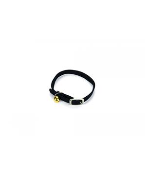 Levně Beeztees Obojek pro kočky nylonový černý 6-29cm x 10mm