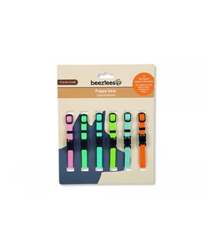 Levně Beeztees Obojek pro štěňata 6ks 17-25cm x 10mm