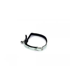 Beeztees Obojek pro kočky reflexní bílý