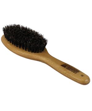 Levně Bamboo Groom Velký oválný kartáč s přírodními medvědími štětinami