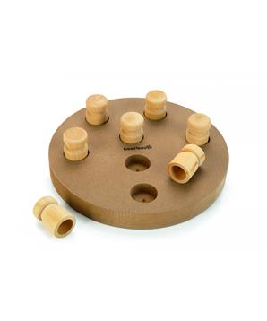 Levně Beeztees Interaktivní dřevěná hračka GIONO 2v1 25 cm