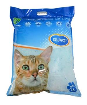 Levně Podestýlka Cat silikagel Duvo+ 16 l