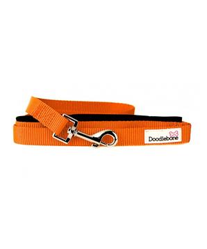 Levně Doodlebone vodítko, oranžové, velikost S