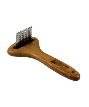 Levně Bamboo Groom Malý hřeben vyčesávací s noži z nerezové oceli
