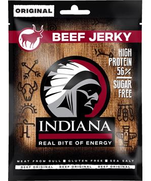 Levně INDIANA Jerky hovězí Original 25g