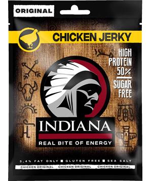 Levně INDIANA Jerky kuřecí Original 25g