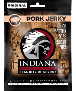 Levně INDIANA Jerky vepřové Original 25g