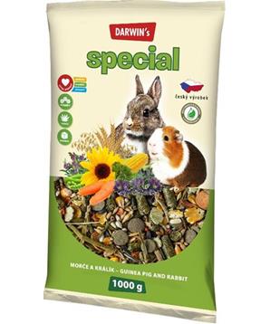 Darwins Speciál morče, králík 