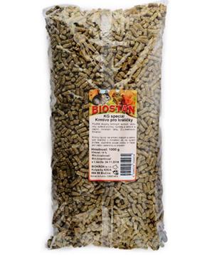 Levně Biostan KG speciál krmivo zakrs. králík 1 kg