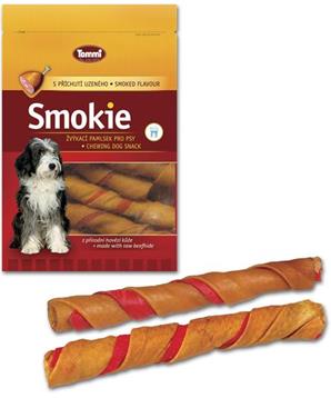 Levně Hovězí tyč kroucená přírodní Smokie Tommi 840g