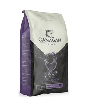 Levně Canagan Dog Dry Light / Senior 12 kg