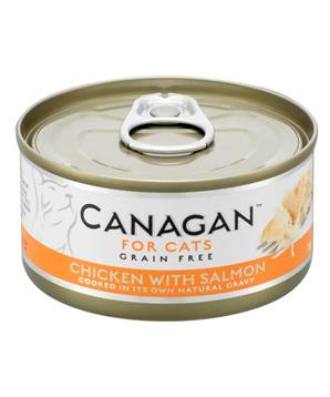 Levně Canagan Cat konz. - Kuře a losos 75 g
