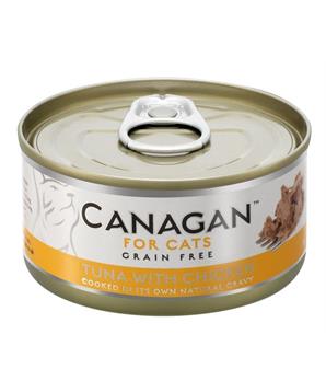 Levně Canagan Cat konz. - Tuňák a kuře 75 g