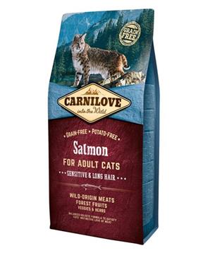 Carnilove Cat Adult Salmon Grain Free 6 kg - poslední balení