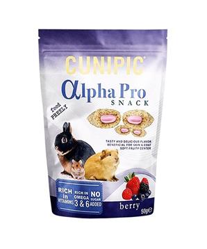 Cunipic Alpha Pro Snack Berry - lesní plody 50 g