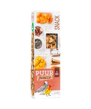 PUUR pauze pták - tyč. papoušek, kokos+papája 140 g