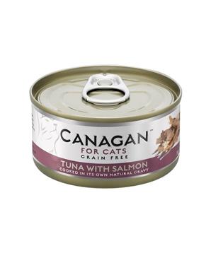 Levně Canagan Cat konz. - Tuňák a Losos 75 g