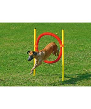 Levně Karlie Agility překážka - kruh, žlutá/červená