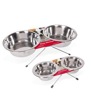 Levně Karlie Nerezové misky set 2 x 380ml, 13cm