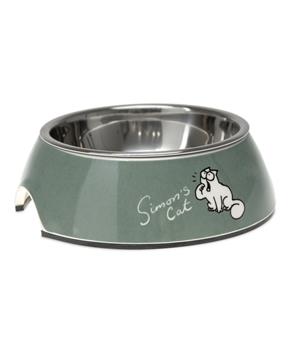 Levně Karlie Simon’s Cat Miska pro kočky zelená 14X14X4,5 CM 160 ML
