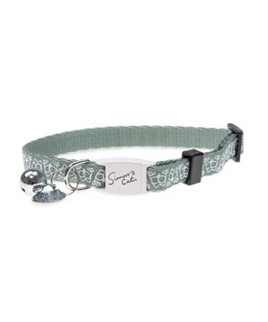 Levně Karlie Simon’s Cat Obojek zelený pro kočky 20-30 CM X 10 MM