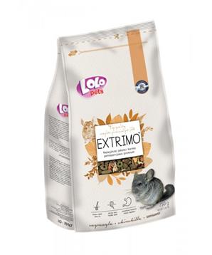 EXTRIMO kompletní krmivo pro činčily v sáčku se zipem