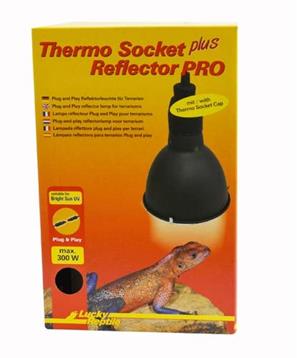 Levně Lucky Reptile Thermo Socket plus Reflector "Plug and Play" Velký s konektorem V.25 x ø14 cm