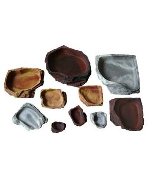 Levně Lucky Reptile nádobky pro krmení a napájení Granite mini cca. 8x6x2 cm