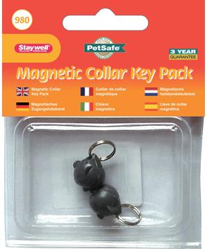 Levně PetSafe magnetický klíč 980M, 2 magnety bez obojků