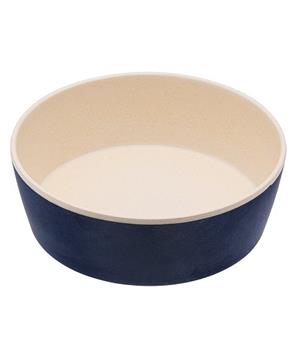 Miska pro psa, BecoBowl - Bambusová-midnight-blue-S