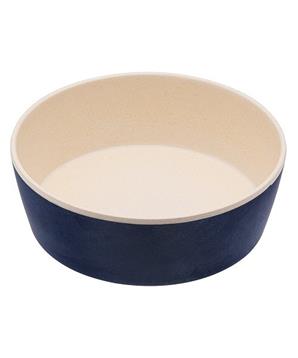 Levně Miska pro psa, BecoBowl - Bambusová-midnight-blue-S