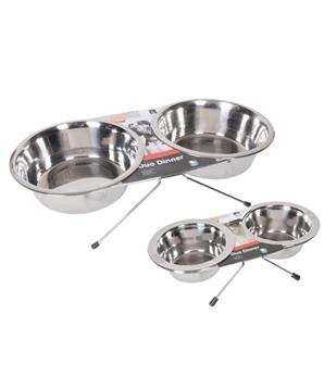 Levně Karlie Nerezové misky set 9cm 210ml