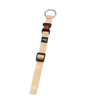 Levně Karlie-Flamingo Obojek ASP béžový velikost L 45-65cm 25mm