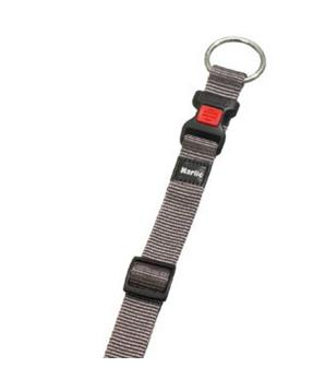 Levně Karlie Obojek ASP šedý velikost M 40-55cm 20mm