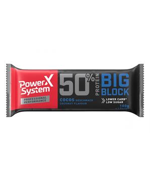 Power System Big Block 50% Bar Cocos 100g