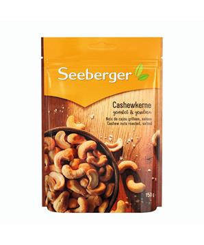 Seeberger Kešu ořechy pražené a solené 150g