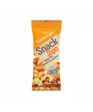 Levně Seeberger Pikantní pražená jemně solená ořechová směs SNACK2GO 50G