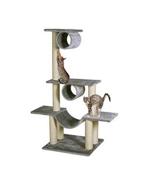 Karlie Škrabadlo VICTORIA šedé 103x57x141cm