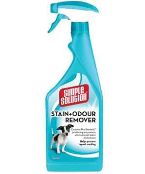 Levně Simple Solution Stain & Odor Remover Odstraňovač skvrn a pachu pro psy, 750ml