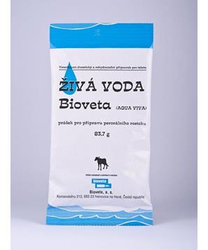 Levně Živá voda Bioveta (Aqua viva) plv sol 83,7