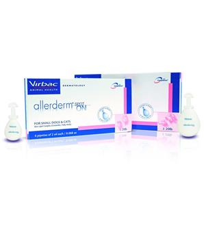 Levně Allerderm spot-on pro malé psy a kočky 6x2ml