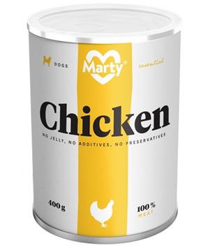 Levně MARTY konz. pro psy - Essential kuře 400 g