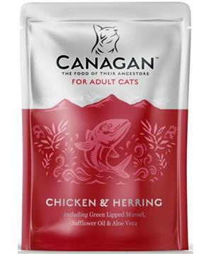 Levně Canagan Cat kaps. Adult - kuře a sleď 85 g