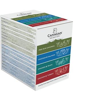 Levně Canagan Cat kaps. Adult Multipack 8 x 85 g
