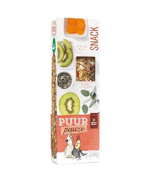 PUUR pauze pták-tyč. papoušek, kiwi+eukalypt 140 g