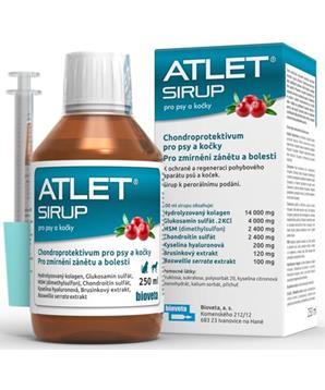 Levně Atlet sirup pro psy a kočky 250 ml