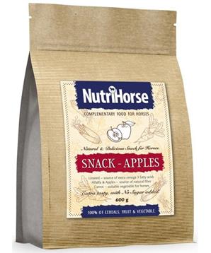 Levně Nutri Horse Snack Apple 600g