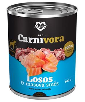 MARTY konz. pro psy ProCarnivora-losos+směs